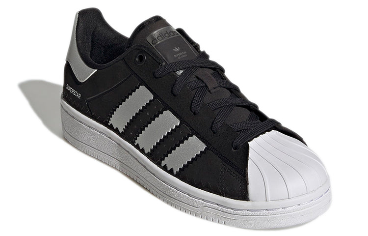 (WMNS) adidas originals Superstar Ot Tech 'Black White Stripe' H05642
