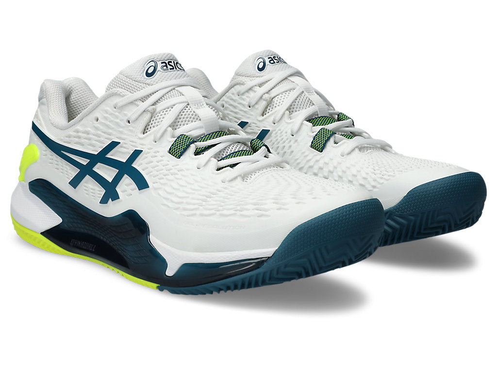 ASICS GEL-Resolution 9 Clay 'White Restful Teal' 1041A375-101