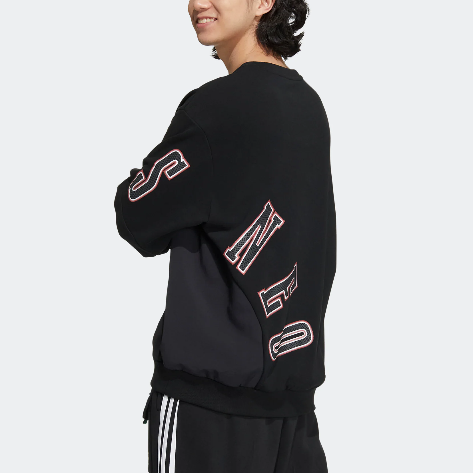 adidas Neo Basketball Sweatshirts 'Black' HM9984