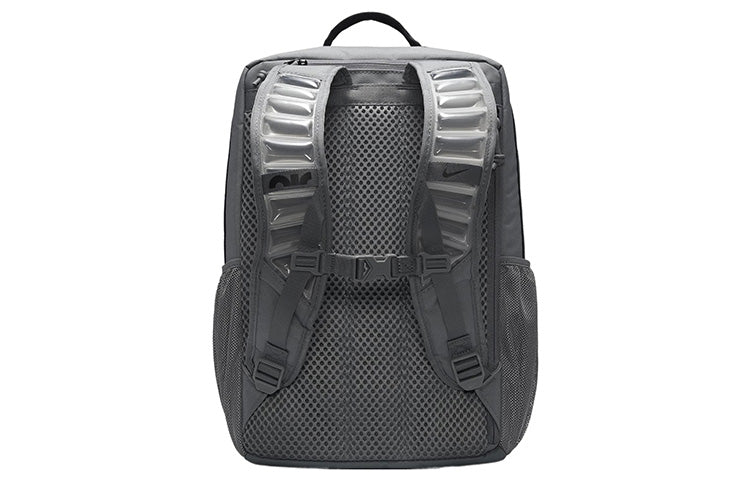 Nike Large Capacity Training Sports Zipper  Fabric Schoolbag Backpack Unisex Smoke Gray DQ5183-084