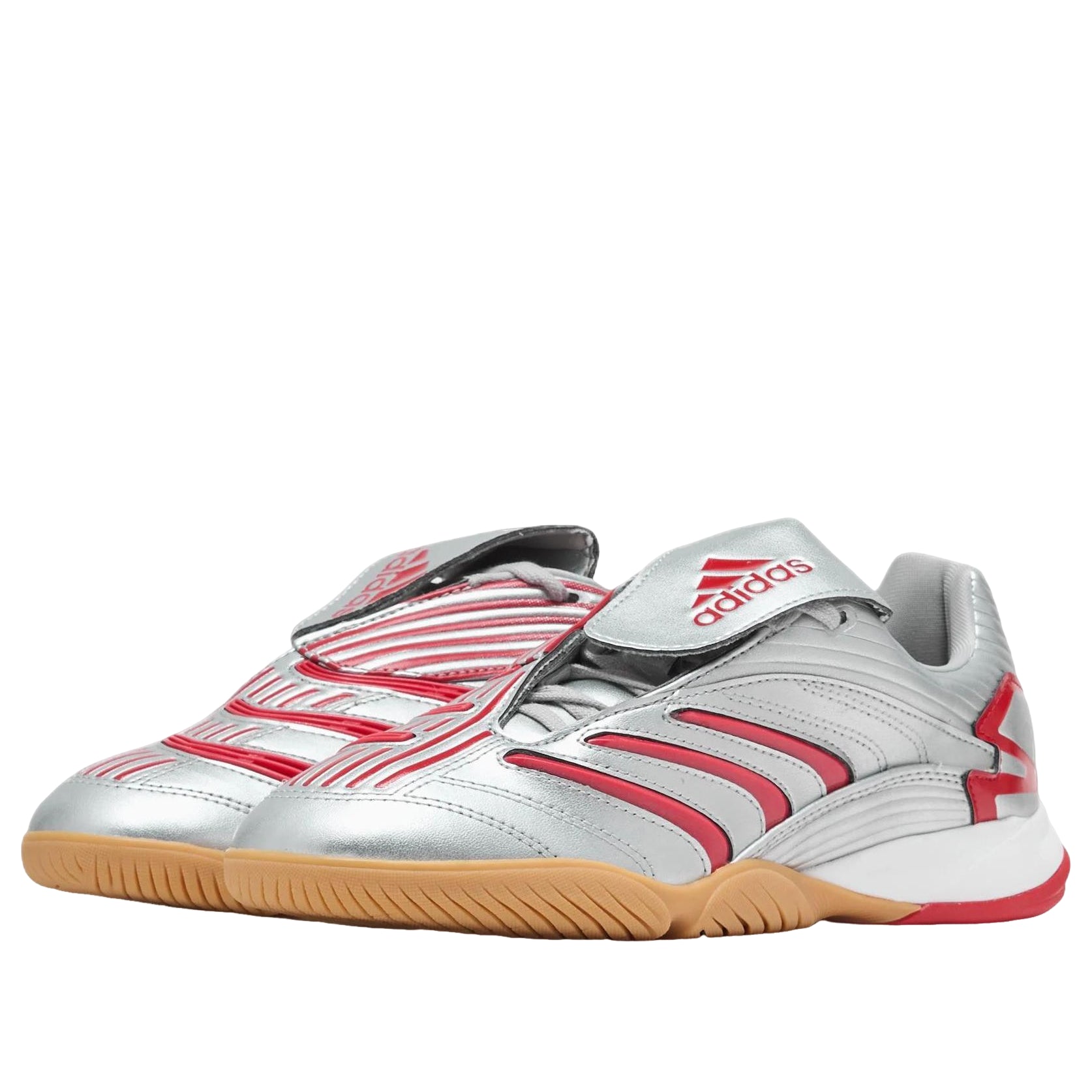 adidas Predator Sala 'Silver Metallic Scarlet Grey' IH6780