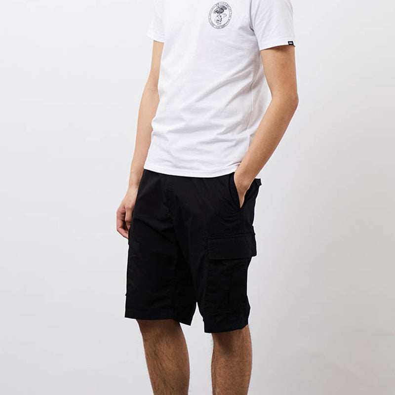 Vans Woven Drawstring Sports Multi-pocket Casual Shorts 'Black' VN000V6DBLK