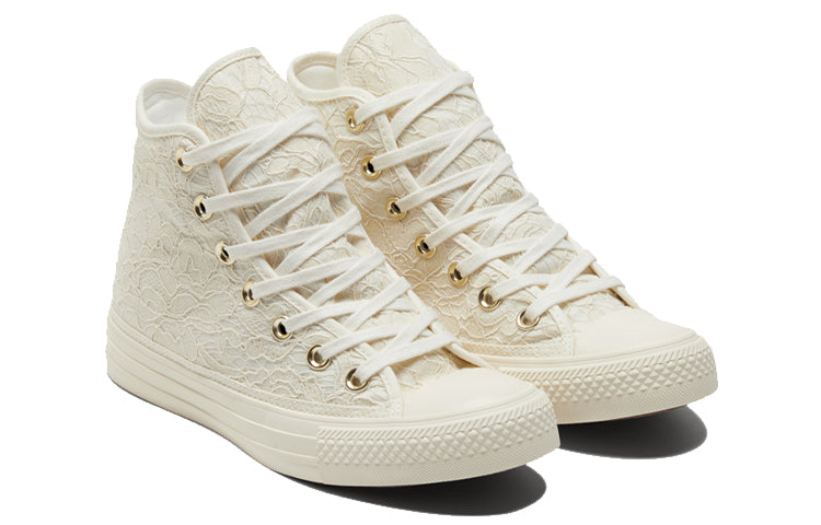 (WMNS) Converse Chuck Taylor All Star High 'Lace - Egret' A01775C
