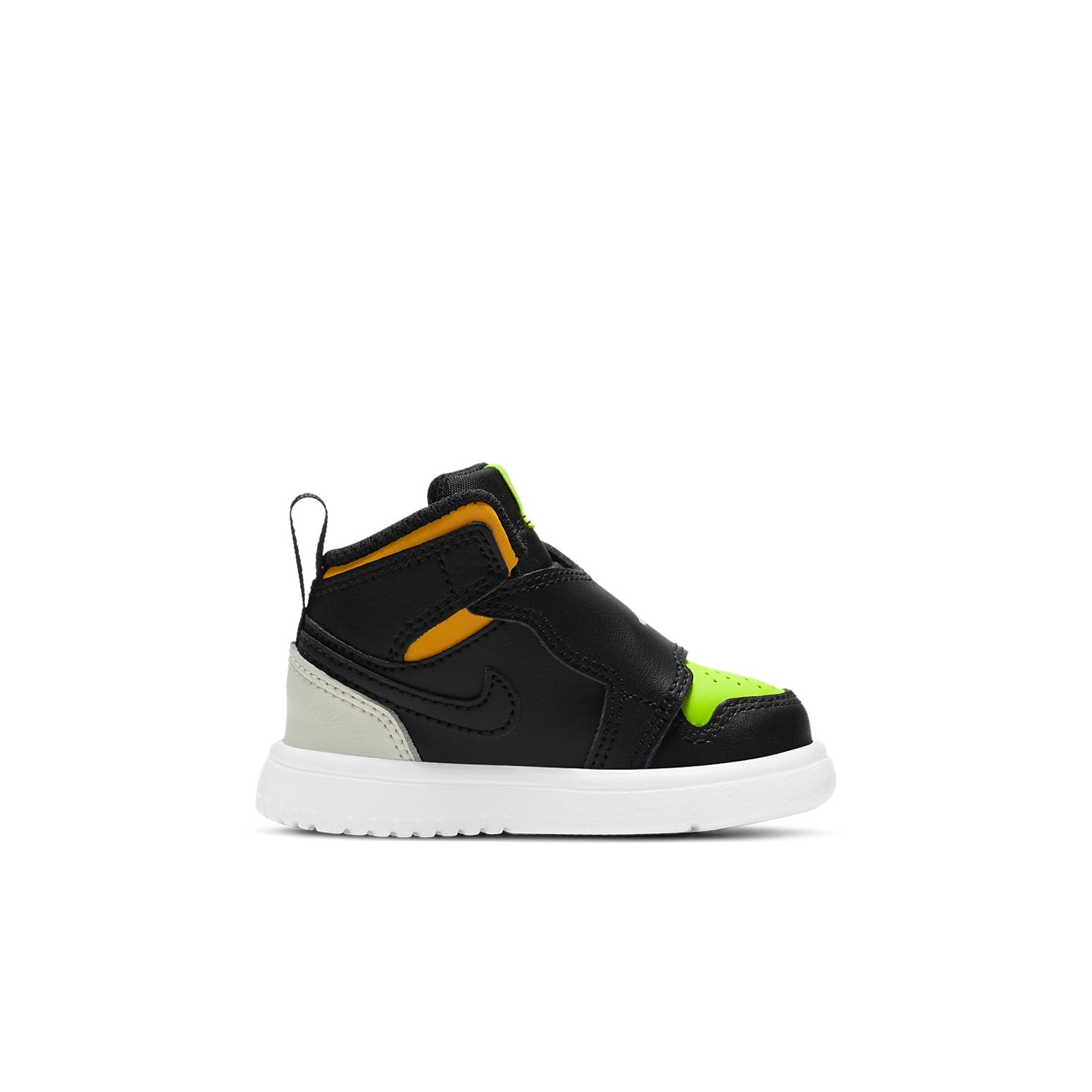 (TD) Air Jordan 1 Sky 'Black Green Orange' BQ7196-071