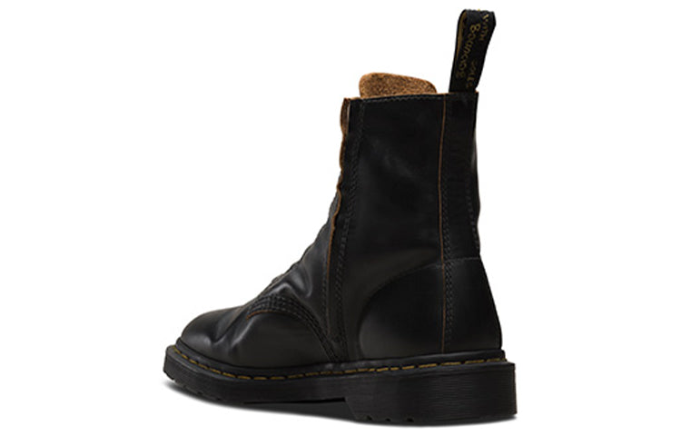 Dr. Martens 1460 Laceless Martin boots Couple Style Black 24555001