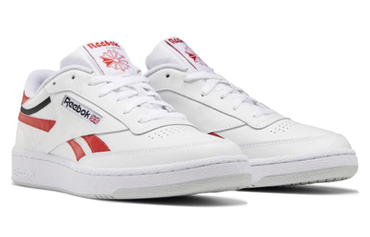 Reebok Club C Revenge Running Shoes White/Red FW8458