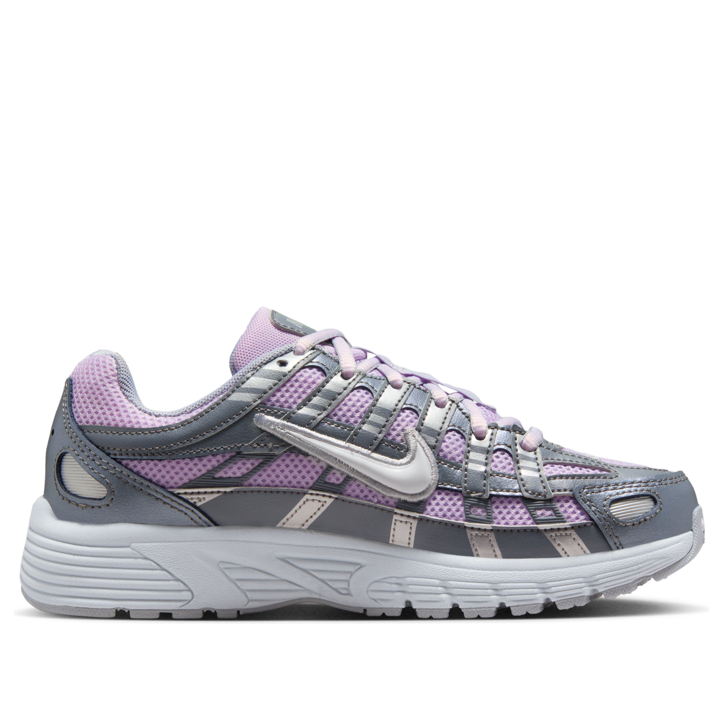 (GS) Nike P-6000 'Doll Smoke Grey Silver' HV5064-500