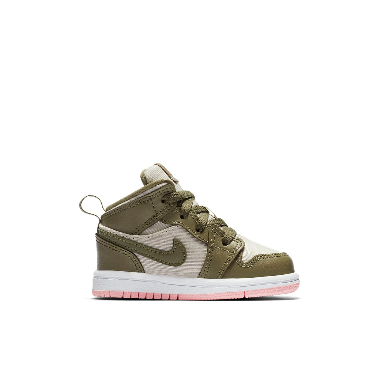 (TD) Air Jordan 1 Mid 'Trooper Bleached Coral' 644507-225