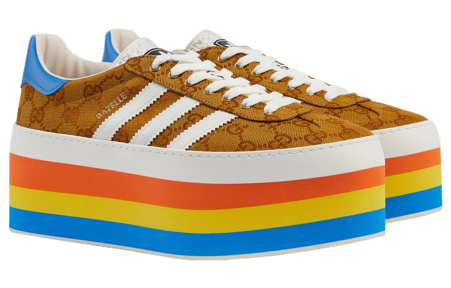 (WMNS) adidas x Gucci Gazelle 'Beige' 707873-UWV20-7163
