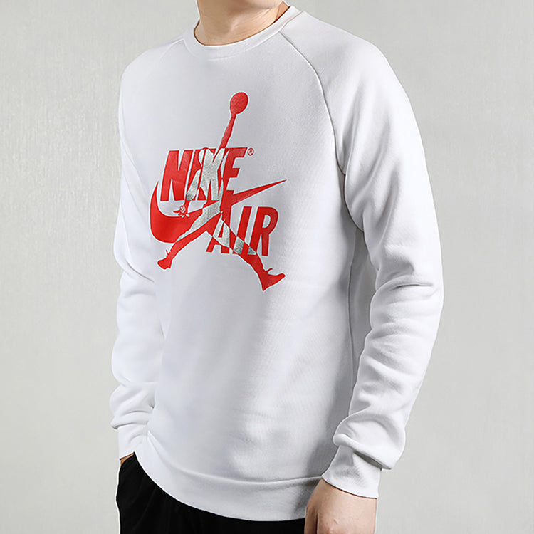 Men's Jordan Large Logo Printing White BV6007-100