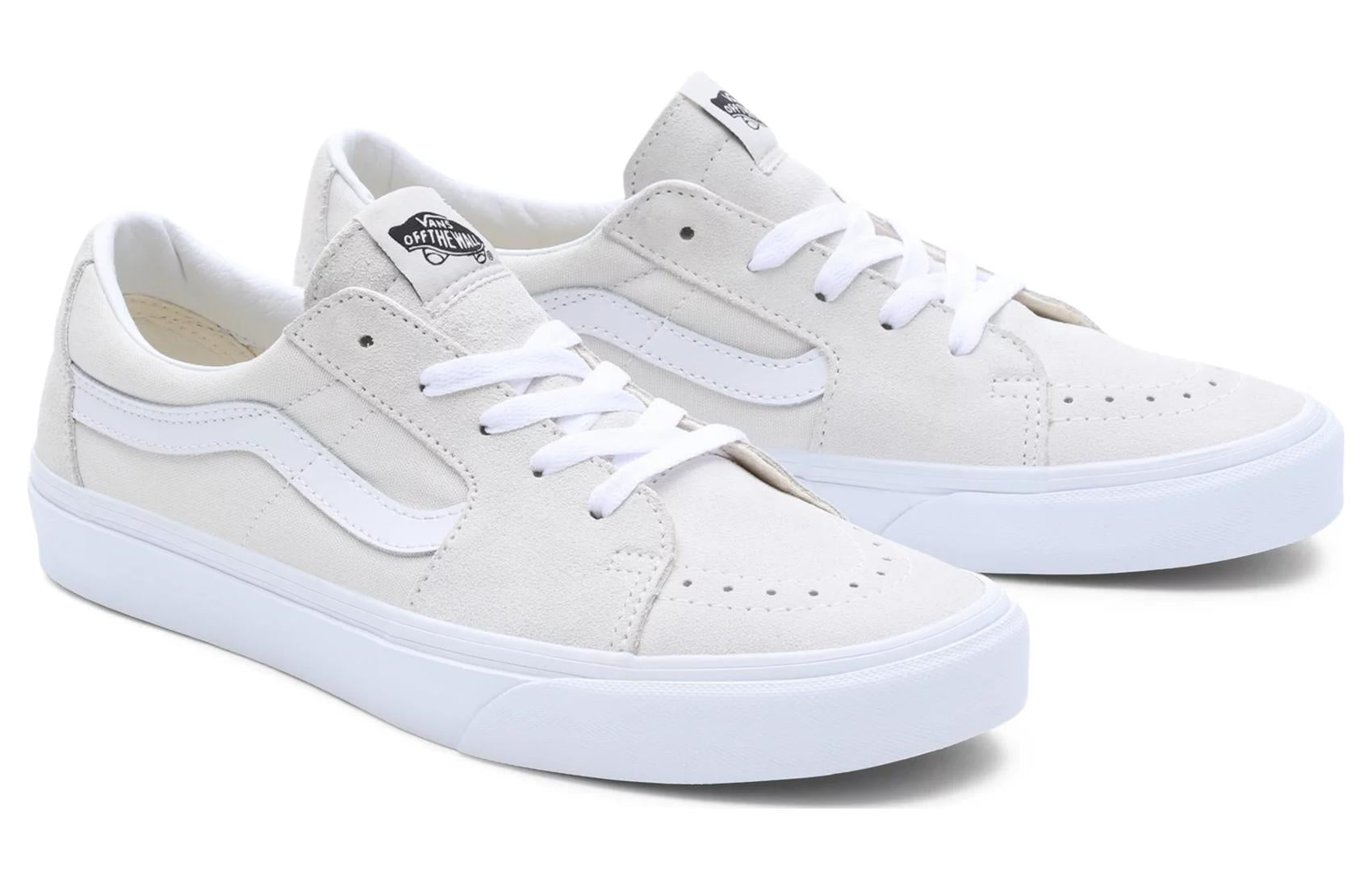 (WMNS) Vans Sk8 Low 'White Beige' VN0009QRBUH