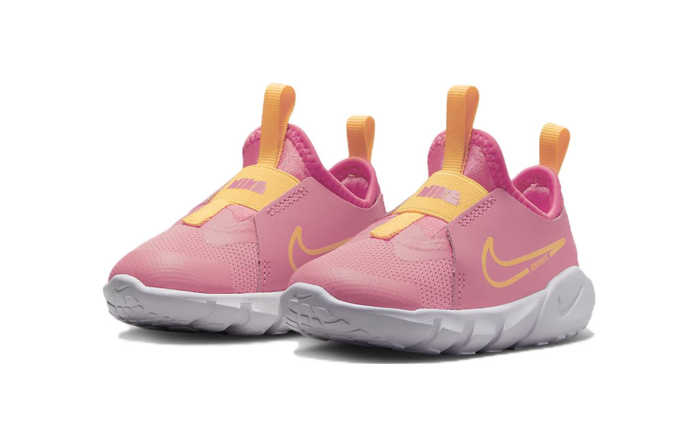 (TD) Nike Flex Runner 2 'Coral Chalk Citron Pulse' DJ6039-602