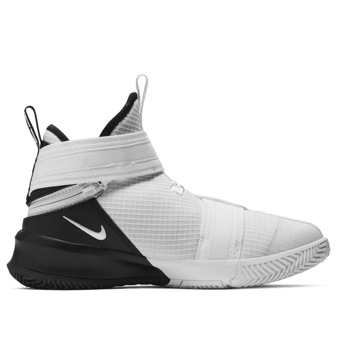 (GS) Nike LeBron Soldier 13 Flyease 'White Black' CJ1317-100