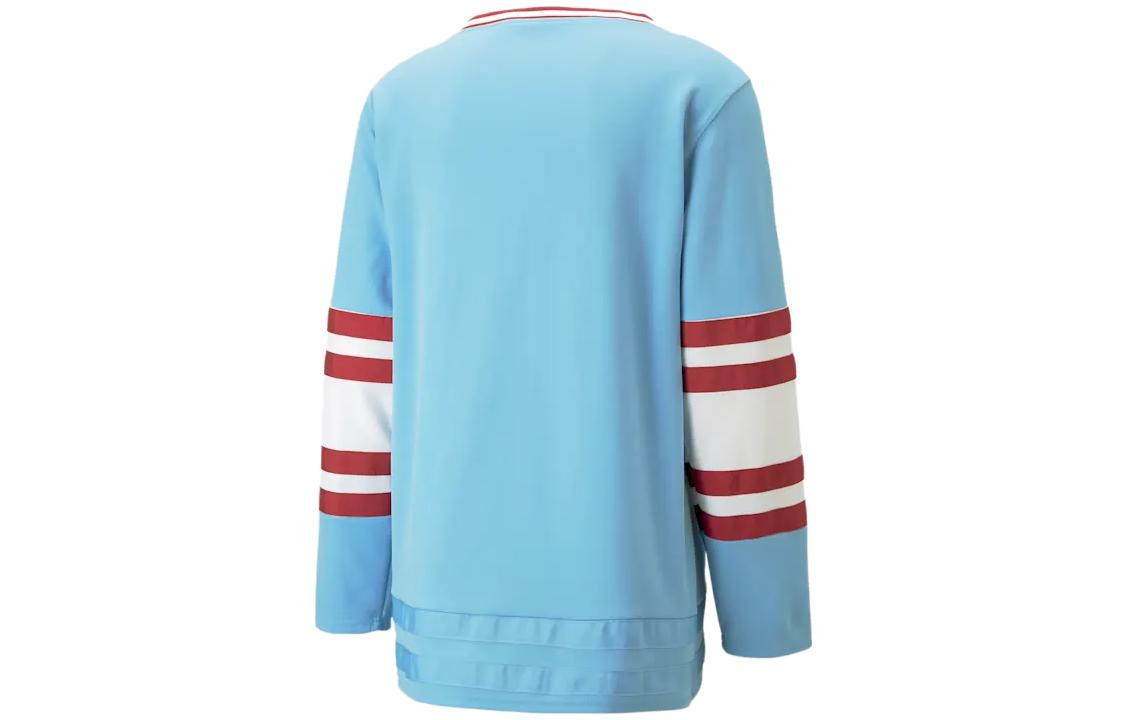 PUMA Manchester City Oversize Winter Long Sleeves Jersey 'Blue' 769465-01