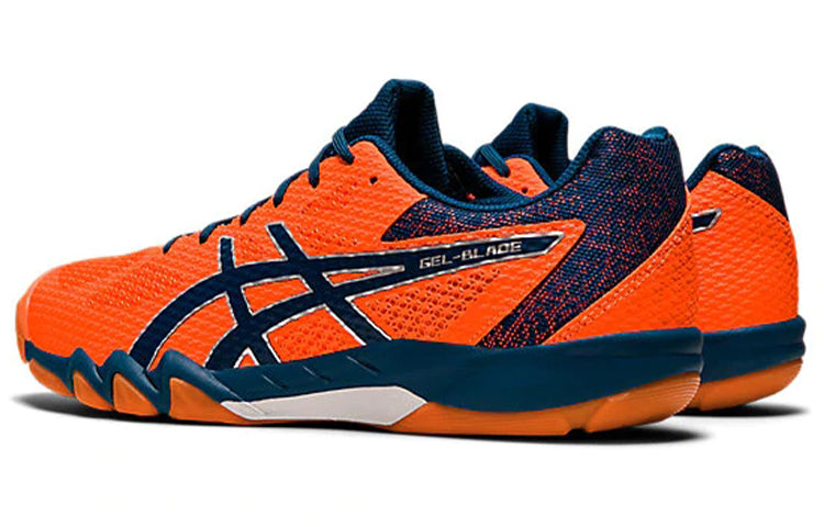 ASICS Gel-Blade 7 'Marigold Orange French Blue' 1071A029-800