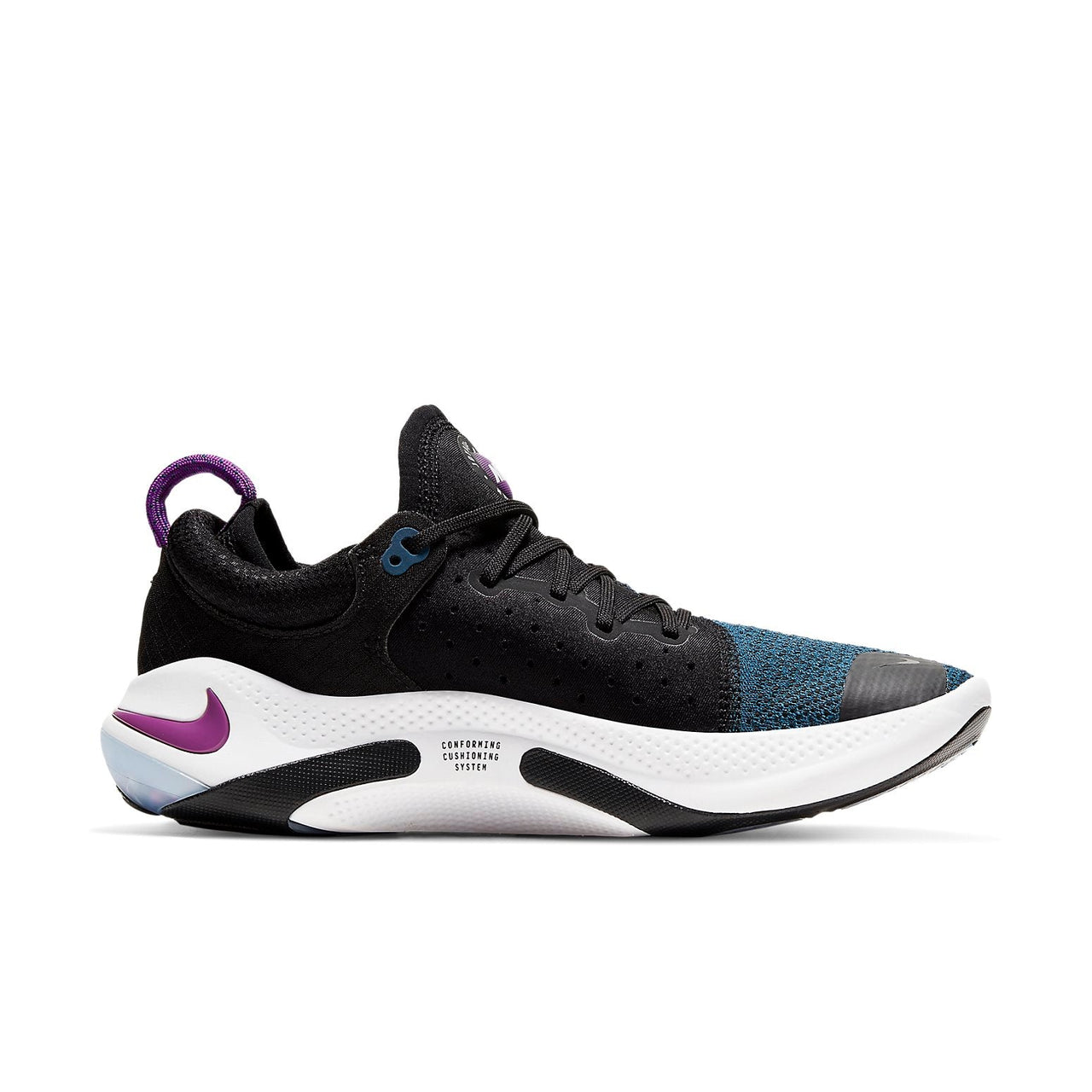 (WMNS) Nike Joyride Run Flyknit 'Black Valerian Blue' AQ2731-004