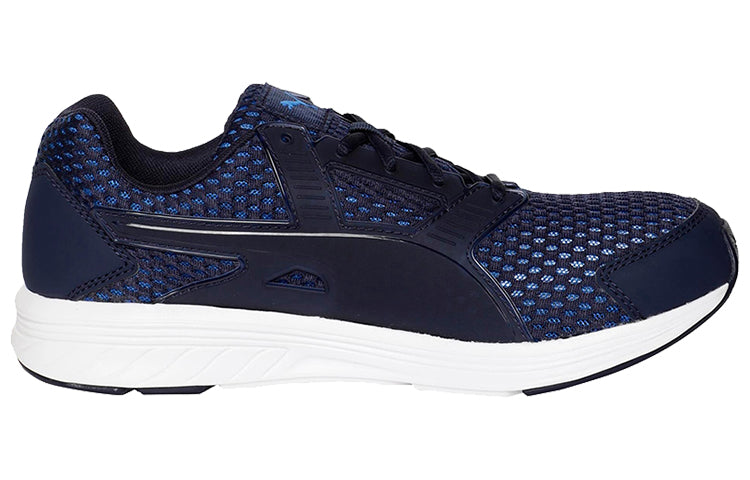 (WMNS) PUMA Nrgy Driver Low Running Shoes Blue/Black/White 190558-03