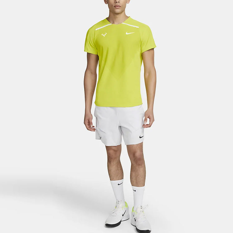 Nike Court Dri-FIT ADV Rafa T-shirt 'Bright Cactus' DD8540-308