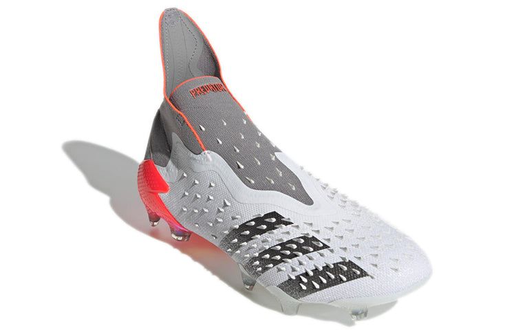 adidas Predator Freak+ FG 'Demonskin - White Solar Red' FY6239