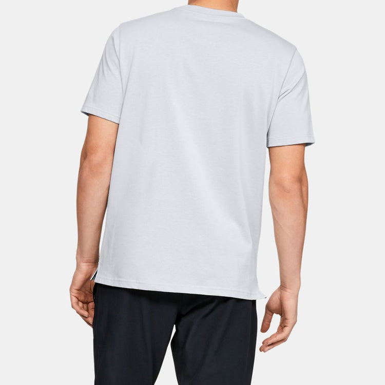 Men's Under Armour UA Unstoppable Knit Loose Breathable Training Sports Gray 1345643-014
