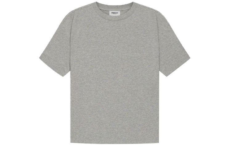 Fear of God Essentials SS21 Short Sleeve T-Shirt 'Dark Heather Oatmeal' FOG-SS21-613