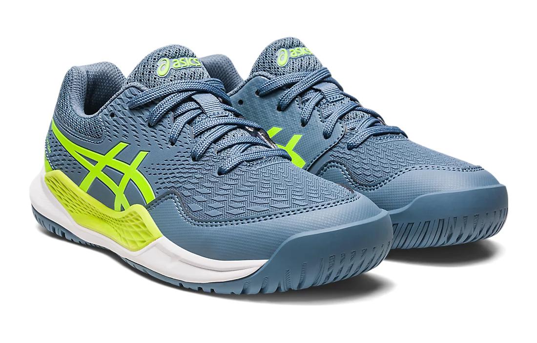 (GS) ASICS Gel Resolution 9 'Steel Blue Hazard Green' 1044A067-400