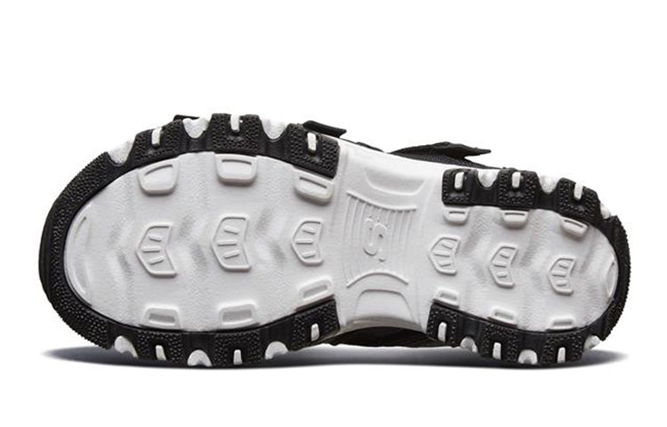(GS) Skechers D'lites Shoes 'Black White' 998213L-BLK