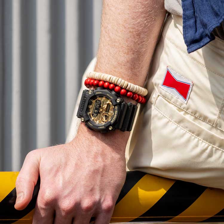 CASIO G-Shock Analog-Digital 'Black Gold' GA-900AG-1ADR
