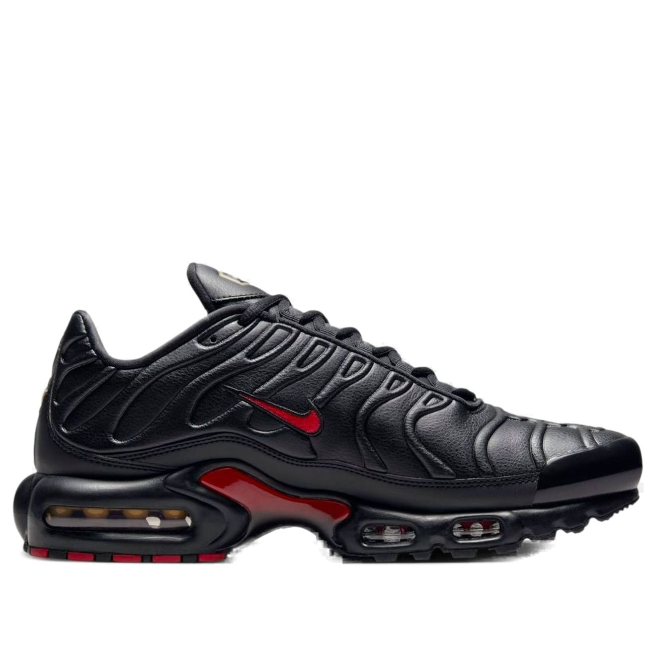 Nike Air Max Plus Premium 'Black University Red' FZ3038-001