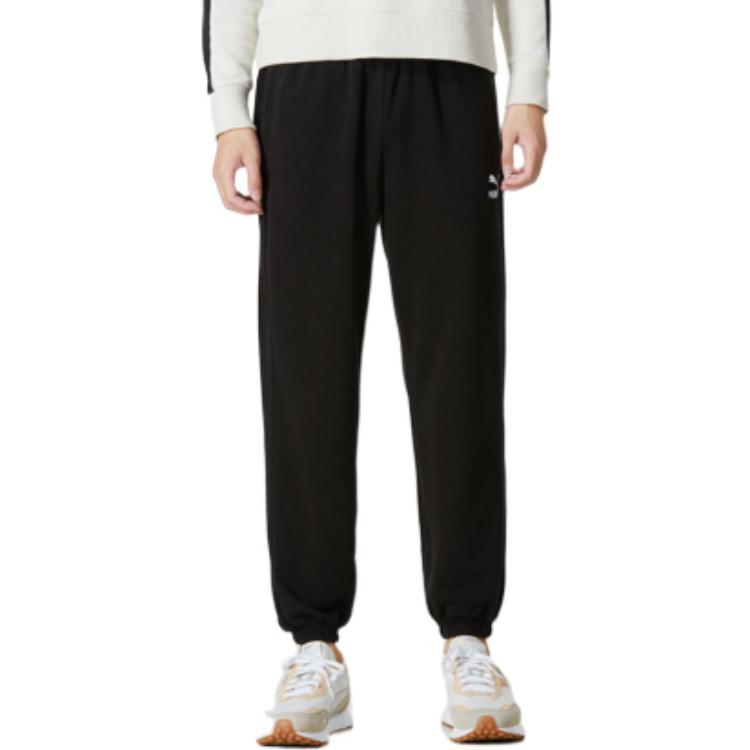 PUMA Classics Small Logo Sweatpants 'Black' 537850-01