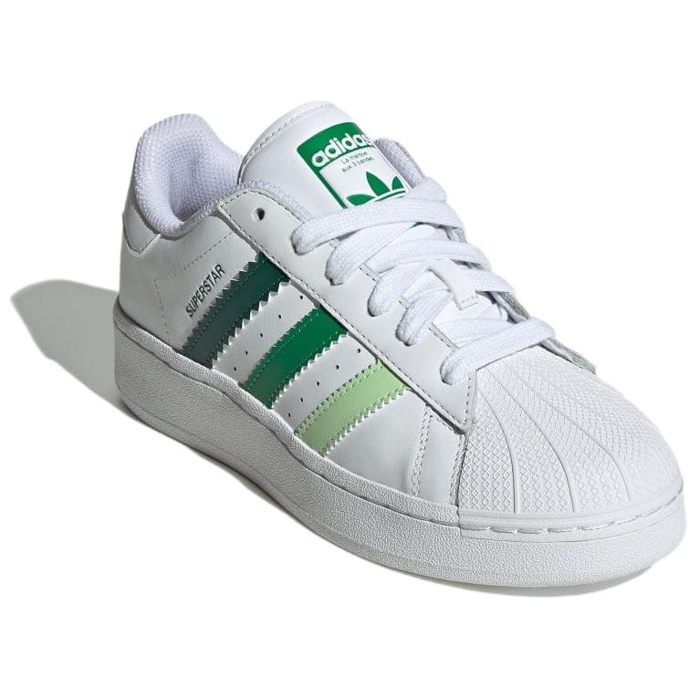 (WMNS) adidas Superstar XLG 'White Collegiate Green' IF9121