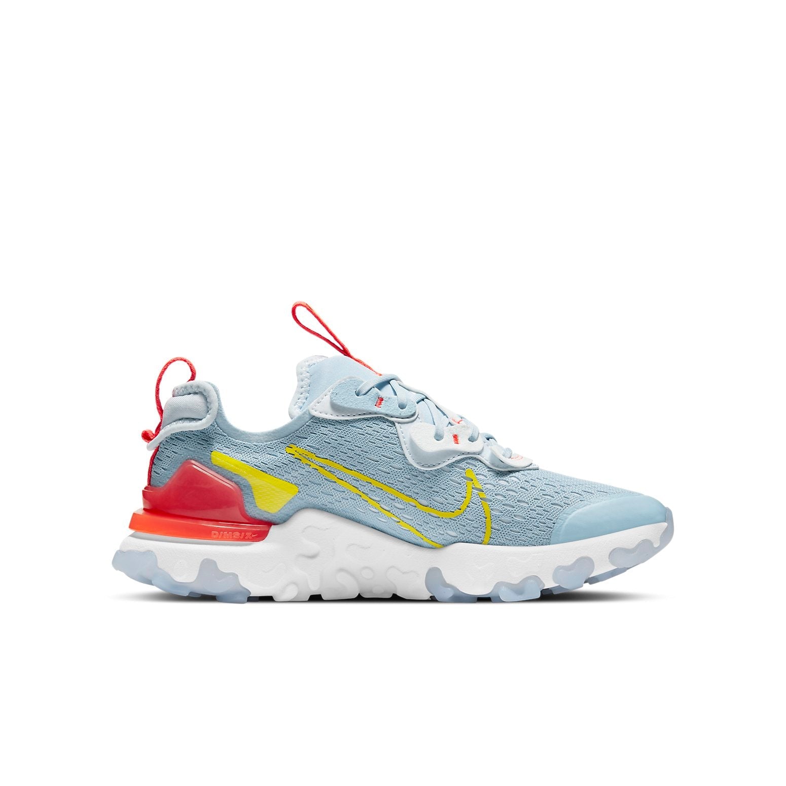 (GS) Nike React Vision 'Light Armory Blue Crimson' CD6888-404