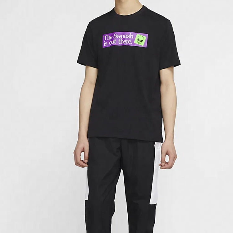 Nike Alien Printing Short Sleeve Black CU6946-010