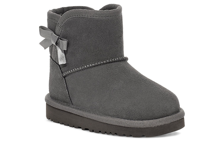 UGG Idris Fleece Lined Snow Boots Big Boys Gray 1118888K-CHRC