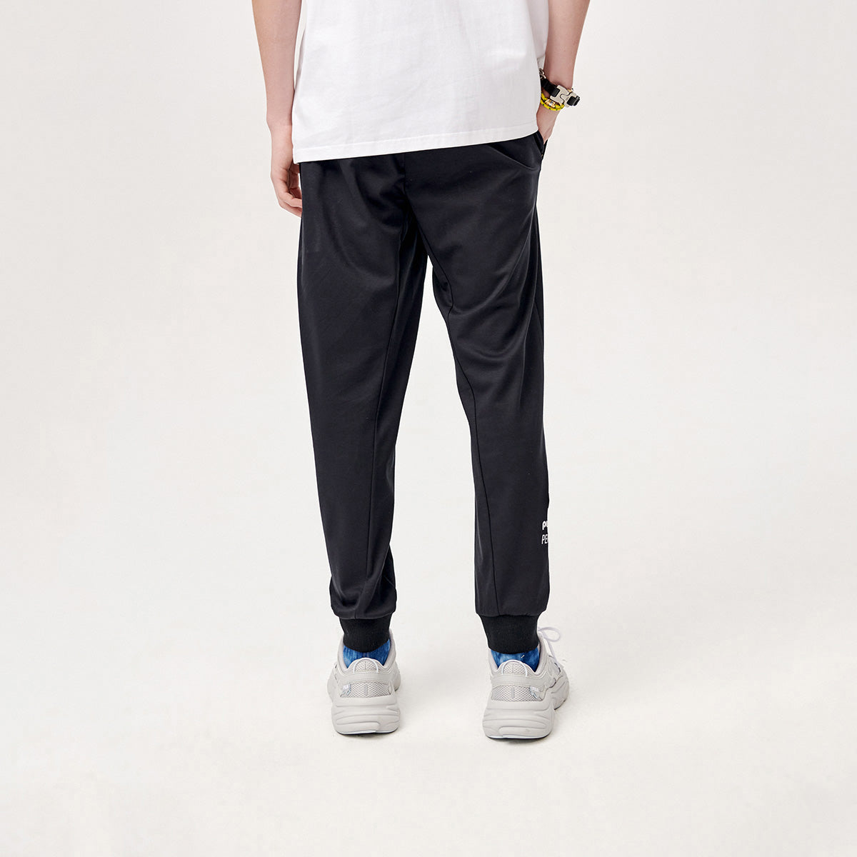 FILA Basketball Ankle Banded Sports Pant Male Black T11M123604F-BK