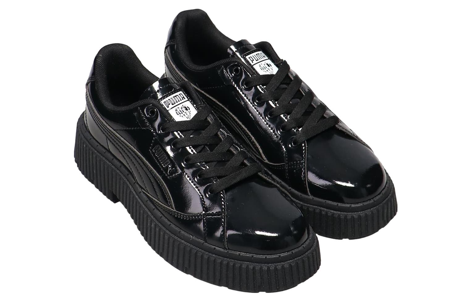 (WMNS) PUMA x Atmos Pink Dinara 'Black' 394411-01