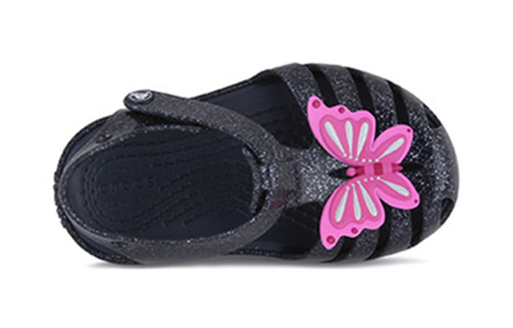 (PS) Crocs Lightweight Wear-Resistant Cozy Sports Blue Sandals 204529-410
