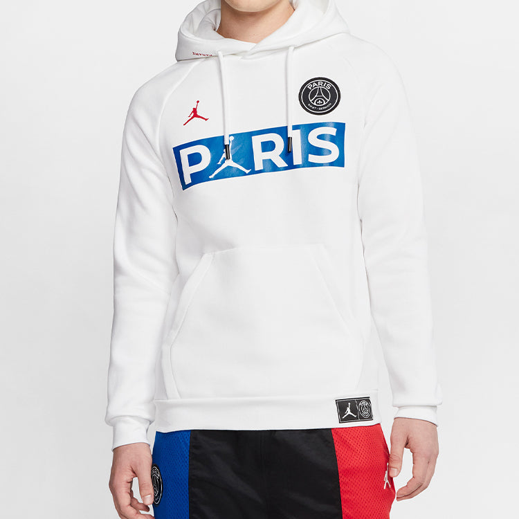 Men's Air Jordan Paris Saint-Germain Fleece White BQ8351-100