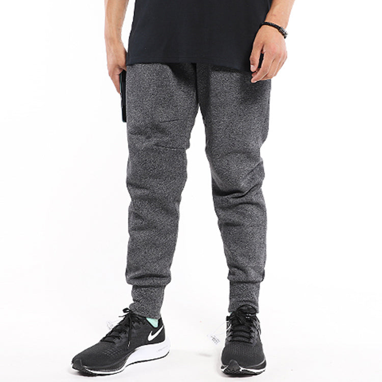 Men's Air Jordan Fleece Lined Athleisure Casual Sports Long Pants/Trousers Gray 809475-010