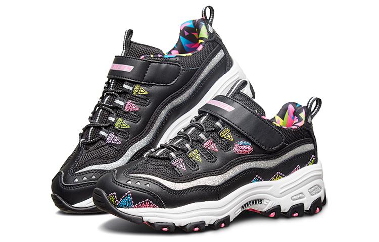 (GS) Skechers DLITES 'Black Multi-Color' 80524L-BKMT