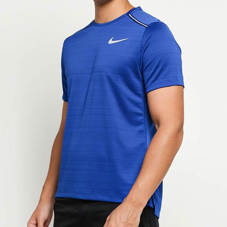 Nike DRI-FIT MILER Running Quick Dry Short Sleeve AJ7566-438