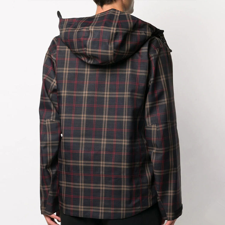 Off-White Fw20 Check-Pattern Lightweight Jacket OMKI020F20FAB0024610