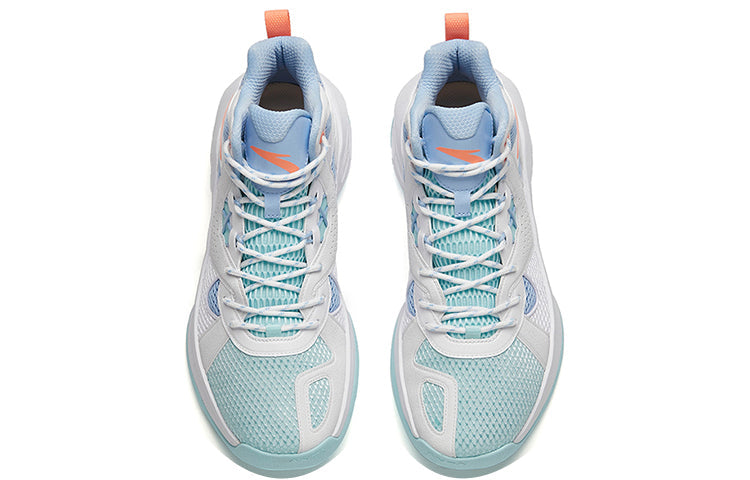 ANTA Shock The Game 2 High Top Shoes 'White Blue' 112211620S-6