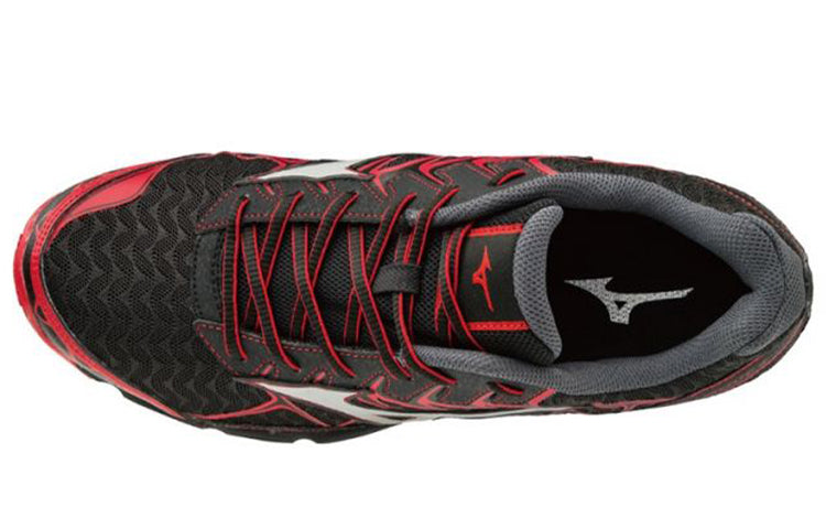 Mizuno Wave Hayate 4 'Black Red' J1GJ187203