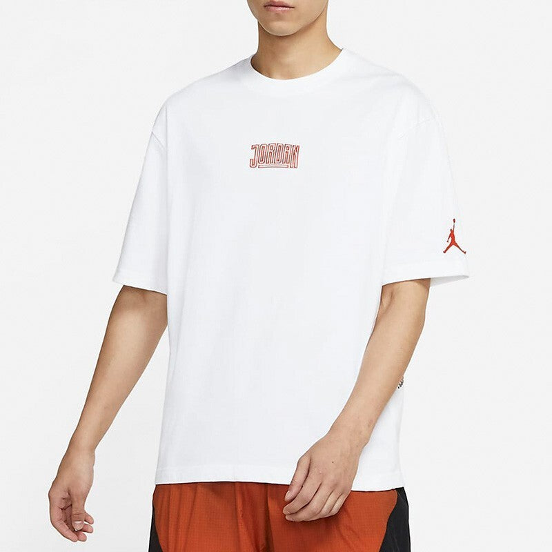 Air Jordan As Jdn Jumpman Gfx Ss Tee 'White' DO8906-100