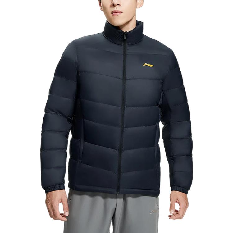 Li-Ning Warm Casual Down Jacket 'Black' AYMS203-1