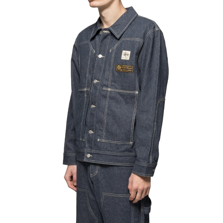 Stussy  MMW Crossover Work Jacket Denim Unisex Blue 315150