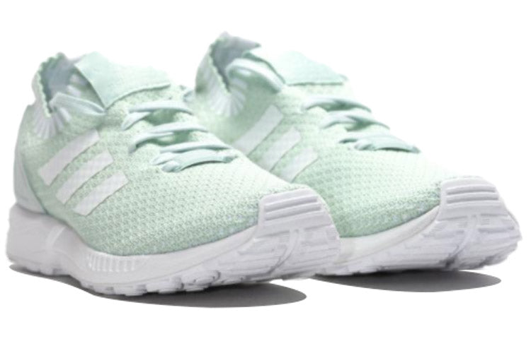 (WMNS) adidas originals Zx Flux 'Green White' S81899