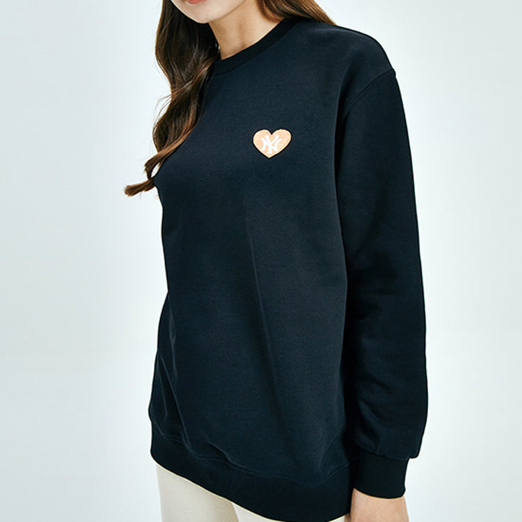 MLB Series Embroidered LOGO Athleisure Casual Sports Long Sleeves Black 31MT09011-50L
