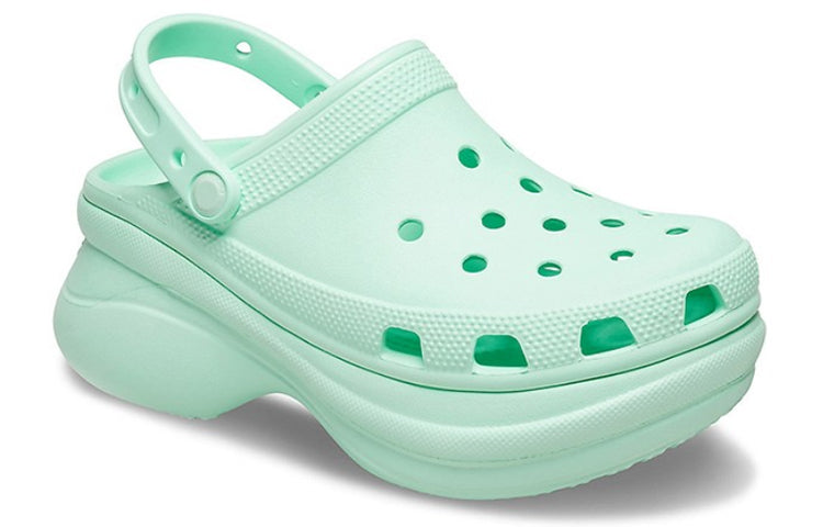 (WMNS) Crocs Classic Clog Retro Thick Sole Sandals Mint Green 206302-3TI
